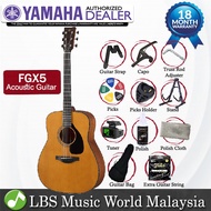 Yamaha FGX5 41" Dreadnought Solid Sitka Spruce Top Acoustic Guitar With Pickup (FGX 5)