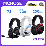 MCHOSE V9 Pro Wireless Three Mode Game Video Game Headset, 360 ° Noise Reduction Microphone, Low Del