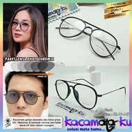 Aviator Anti-Radiation Photochromic Anti-Radiation Women's Myopia Glasses Fashion Men Women Unisex