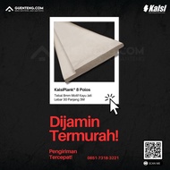 Kalsi Plank 8mm Motif Jati - Lis Plang GRC KalsiBoard Serial Kayu Lebar 30cm Panjang 3 meter