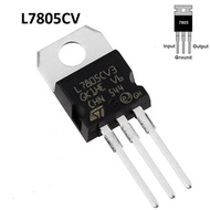 IC REGULATOR L7805CV 7805 TO-220 LINEAR VOLTAGE 5V IC