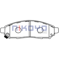 NIKOYO BRAKE ผ้าเบรค nissan navara ผ้าเบรคหน้าnavara ผ้าเบรค navara np300 ปี 2007-2013 รับประกันสินค