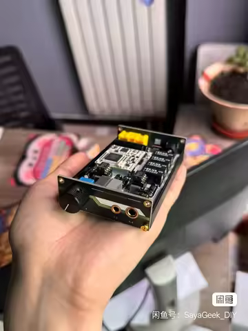 Portable R2R decoding headphone amplifier front-end small tail Native 768Khz 24Bit NOS output