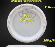 Disposable Plastic Plate | Party Plate | Pinggan | Buffet Plastic Plate 7” & 9" & 10”
