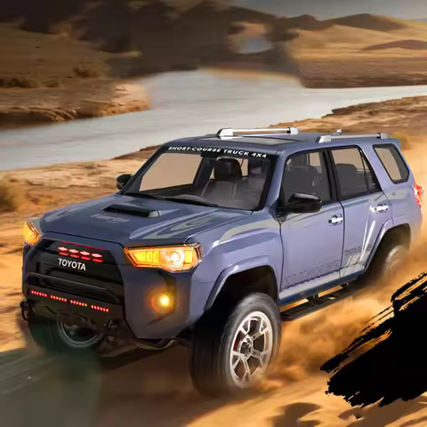 JJRC HG4 1/18 2.4G 4WD RC Car Rock Crawler LED Light Simulated Sound Off-Road Climbing Truck RTR Ful