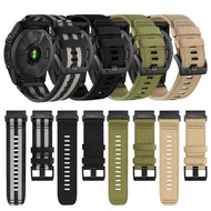 22 26MM Quick Fit Strap for Garmin Fenix Tactix 7 7X 6 6X Watchband for Forerunner 965 955 Bracelet