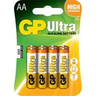 ถ่าน AA และ AAA ยี่ห้อ GP Ultra (ALKALINE Battery) 1.5V แพค 8 ก้อน