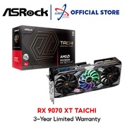 ASROCK AMD Radeon RX 9070 XT TAICHI OC 16GB GDDR6 GRAPHICS CARD ( RX9070XT TC 16GO )