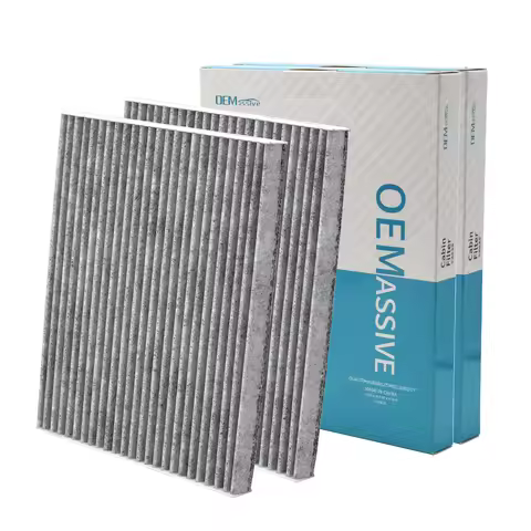 2X Car Activated Carbon Pollen Cabin Air Filter 97133-2E250 97133-2E260 For Hyundai Tucson JM IX35 L