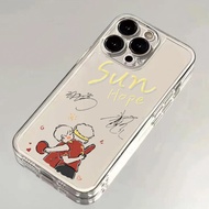 Limited Time Special Offer Satou Hug Personality Signature Phone Case for Iphone 15 14 Pro Max 13 12