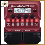 ZOOM B1 FOUR/B1X FOUR Multi-Effects Processor for Bass Guitar