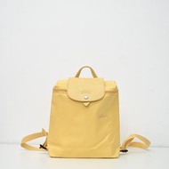 LONGCHAMP 後背包 Le Pliage Green 奔馬刺繡尼龍後背包