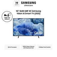 Samsung 50” QLED Q8F 4K Vision AI Smart TV (2025)