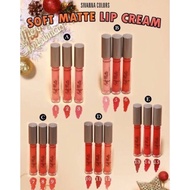 HF359 Sivanan Soft Matte Lipcream  มี 3 สีใน 1 เซท