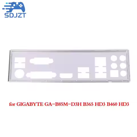 Stainless SteeI O I/O Shield Back Plate BackPlate Blende Bracket For GIGABYT GA-B85M-D3H B365 HD3 B4