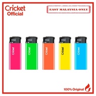 EAST MALAYSIA ONLY.  Cricket Lighters Electronic Mini Fluo Series - 5 Pcs (Online Exclusive)