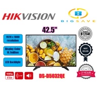 HIKVISION 42.5'' DS-D5043QE LED BACKLIT TECHNOLOGY MONITOR