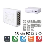 【SHOCKING DEAL】4A 6-Port USB Portable Travel AC Plug