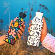 義大利 24Bottles 不鏽鋼雙層保溫瓶 500ml / 綻放系列