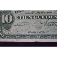 [✅Baru] Uang Kuno 10 Gulden 1930 J.P.Coen