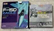 戰機 air fighters 1:72 Dragon (1) F-15D $400 (2) F-16C $350