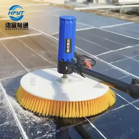 35cm Solar Panel Cleaning Brush - Factory Bulk Order Electric Rotary Cleaner CE Certified