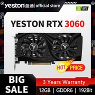 RTX3060 12G D6 RTX3060 12G D6 Новый Yeston GEFORCE RTX3060 -12GD6 GA GDDR6 12G/8G 192Bit RTX 3060 Gr