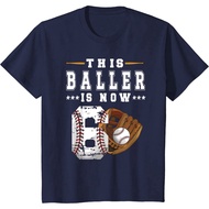Kids 6th Birthday Baseball Boy Six Year Old Baseball Player T-Shirt
