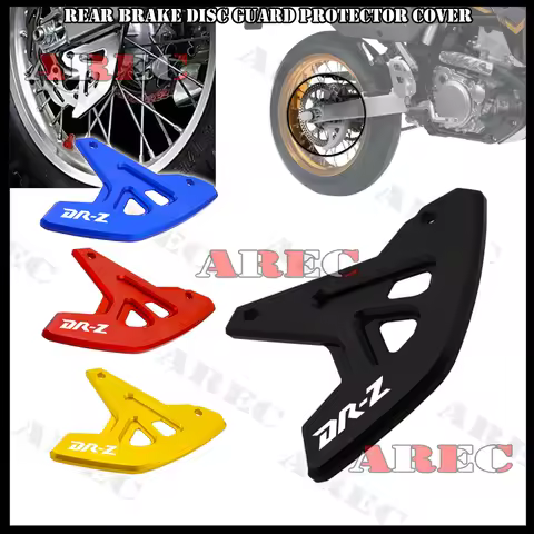 Rear Brake Disc Guard Cover Protector For SUZUKI DRZ400 2000-2004 DRZ400E 2000-2007 DRZ400S 2000-201
