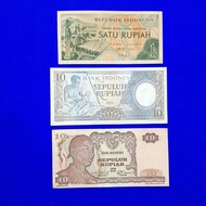 Uang Lama INDONESIA : 21 Rupiah (3 lembar)