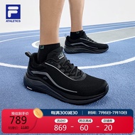 FILA 斐乐官方黄景瑜同款男 SPD PANTHER 2跑鞋2024夏玄豹鞋