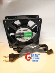 Ultimax AC240v 4" Axial Blower Fan with ball bearing 120*120*38mm Cooling Fan 12038