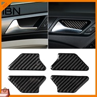 [IBN]☆4Pcs Car Carbon Fiber Car Door Inside Handle Stickers for VW Golf 6 R MK6 46246