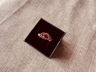 #230631 wire wrapping 石榴石 銅線 繞線 介指