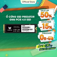 Ổ cứng Acer SSD Predator GM6 PCIe Gen4×4 NVMe 2.0 M.2 - Bảo hành 5 năm