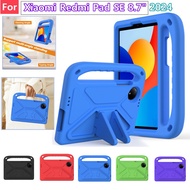 Kids Handle Stand Case For Xiaomi Redmi Pad SE 8.7" 2024 Redmi Pad Se 4G 8.7" 2024 Redmi PadSE Padse