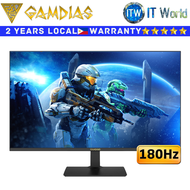 Itw | Gamdias Gaming Monitor Atlas HD24IF II 24" (1920 x 1080) / 180Hz / Flat IPS / Free-Sync