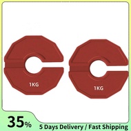 2PCS Gym Micro-Type Plates Dumbbell Fractional Weight Plate Rubber Fractional Weight Plates Plates A