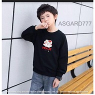 Asgard777 Children's Long Shirt Mixue Sweater Viral Children's Clothes