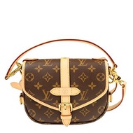 （現貨） LOUIS VUITTON 路易威登 手袋 SAUMUR BB M46740 單肩包/斜挎包 老花