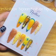 Nail 2yk GOLD TONE MIRROR STYLE PERSONALITY FROM SHARP