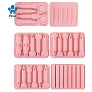 6 Pcs Crayon Molds 3D Cavity Crayon Melting Molds Assorted Reusable Crayon Recycling Mold