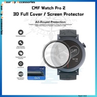3D Full Cover Screen Protector Film For CMF Watch Pro 2 Smart Watch Accessories