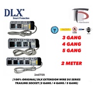 [100% ORIGINAL] DLX EXTENSION WIRE D5 SERIES TRAILING SOCKET (3 GANG / 4 GANG / 5 GANG)