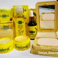 Temulawak 6IN1 CREAM Package/TEMULAWAK 6IN1 CREAM/ESENSES SERUM+TEMULAWAK Powder -