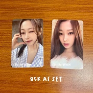 Giselle Pink Christmas Aespa MD Photocard PC