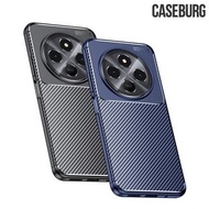 紅米Redmi 14C 4G / 14R 5G CASEBURG Flexi Shield 碳纖維紋設計 保護軟套 手機軟殼 1685A