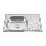 LOCAL789 CROWN Sink 1 The Hole Has Accommodation 75x45x15 Cm. WLS7545B The Shop Is In