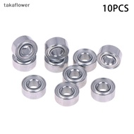 Takaflower 10pcs 683ZZ 3*7*3 Mm Miniature Bearing Chrome Steel 683 ZZ 2Z 683Z Inner Bore 3mm Small D