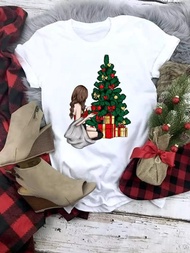 Baju kaos natal merry christmas dewasa anak keluarga kaos couple natal merry christmas baju kaos dew